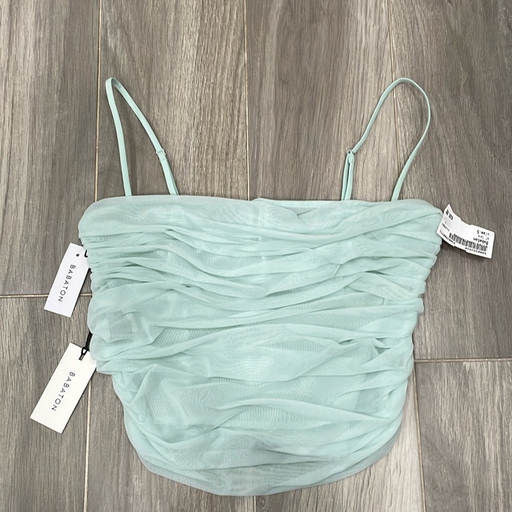 ARITZIA BABATON Sheer Tank Top — Size Small / 6.